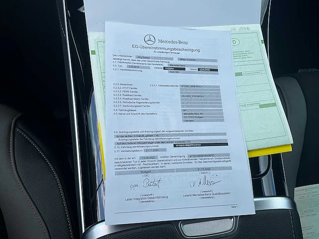 2022 - mercedes-benz eqe 300 - personenauto - afbeelding 32 van  40