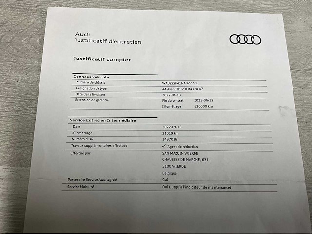 2022 audi a4 avant - sline - afbeelding 46 van  52
