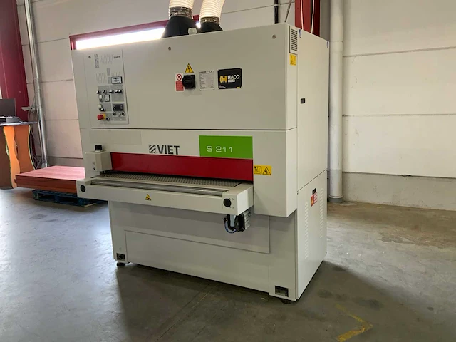2022 biesse viet s211 r/krt breedbandschuurmachine - afbeelding 1 van  10