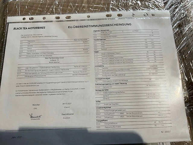 2022 black tea bonfire elektrische brommer - afbeelding 13 van  20