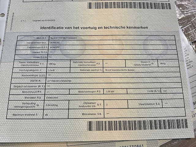 2022 black tea bonfire elektrische brommer - afbeelding 11 van  20
