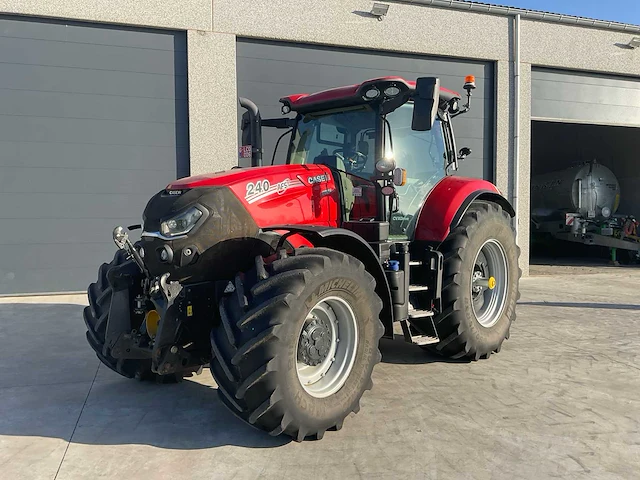 2022 case ih puma cvx 240 vierwielaangedreven landbouwtractor - afbeelding 1 van  42