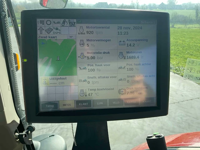 2022 case ih puma cvx 240 vierwielaangedreven landbouwtractor - afbeelding 23 van  42