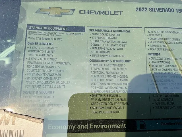 2022 chevrolet silverado 1500 ltd rst pickup truck - afbeelding 5 van  33