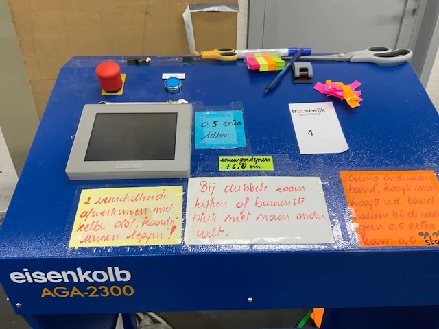 2022 eisenkolb aga-2300 gordijn-afkortautomaat - afbeelding 5 van  7