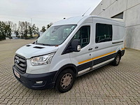 2022 ford transit - dubbele cabine - 105023km - trekhaak - afbeelding 1 van  37