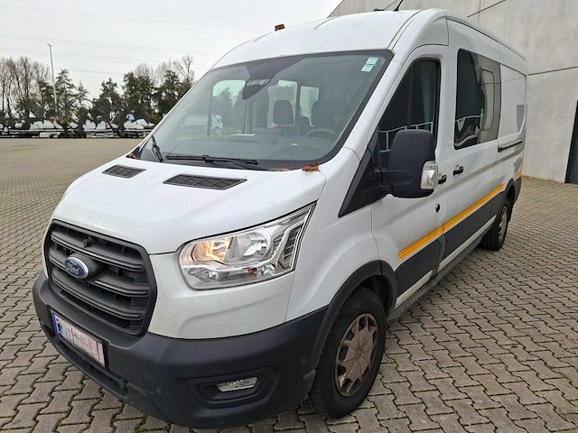 2022 ford transit - dubbele cabine - 105023km - trekhaak - afbeelding 12 van  37