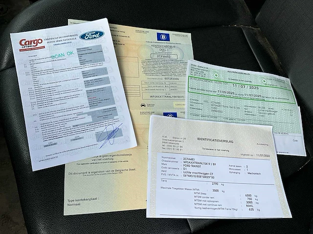 2022 ford transit bestelwagen met kipper laadbak - afbeelding 25 van  31