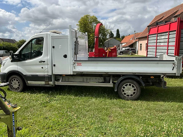 2022 ford transit bestelwagen met kipper laadbak - afbeelding 30 van  31