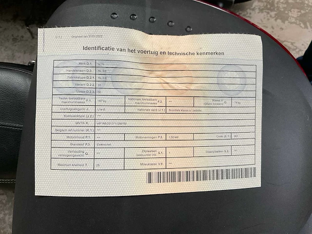 2022 gts hl 3.0 brommer - afbeelding 16 van  25