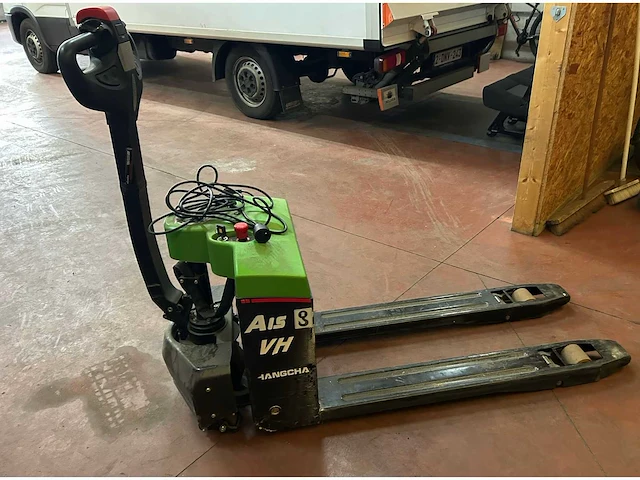 2022 hangcha cbd15 elektrische palletwagen - afbeelding 1 van  11