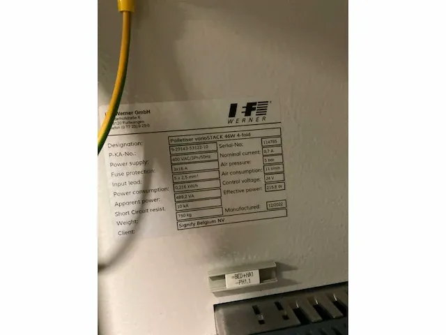 2022 ief werner variostack 46w pick & place robotstation - afbeelding 3 van  11