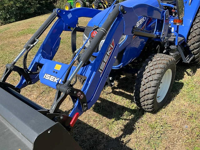 2022 iseki tle3410 minitractor + frontlader - afbeelding 2 van  25