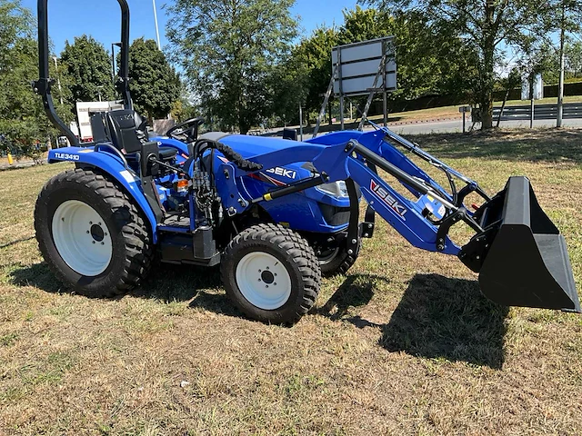 2022 iseki tle3410 minitractor + frontlader - afbeelding 23 van  25