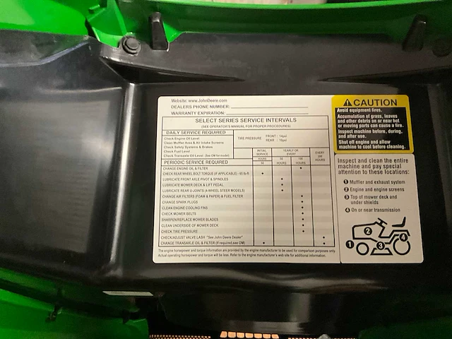 2022 john deere x350r zitmaaier kawasaki twin 19,2pk - afbeelding 8 van  20