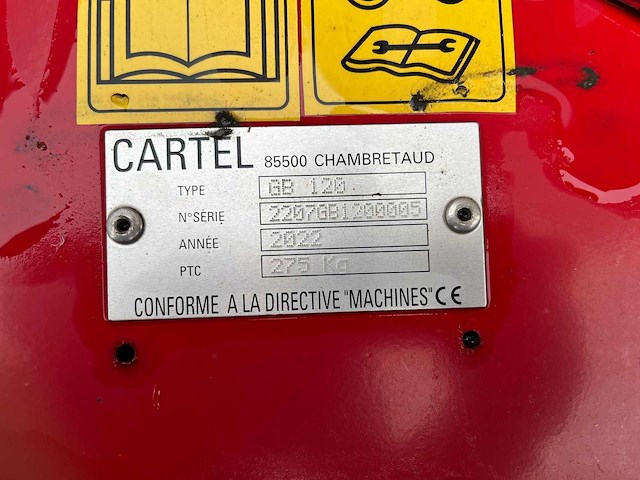 2022 kartel gb 120 diversen landbouw - afbeelding 3 van  5
