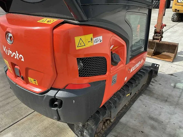 2022 kubota kx018-4 minigraafmachine - afbeelding 14 van  24