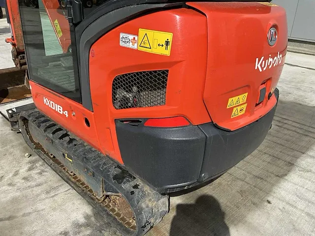 2022 kubota kx018-4 minigraafmachine - afbeelding 16 van  24