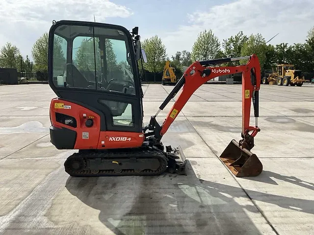 2022 kubota kx018-4 minigraafmachine - afbeelding 19 van  24