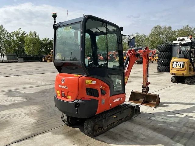 2022 kubota kx018-4 minigraafmachine - afbeelding 20 van  24