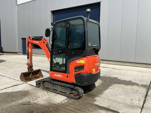 2022 kubota kx018-4 minigraafmachine - afbeelding 22 van  24