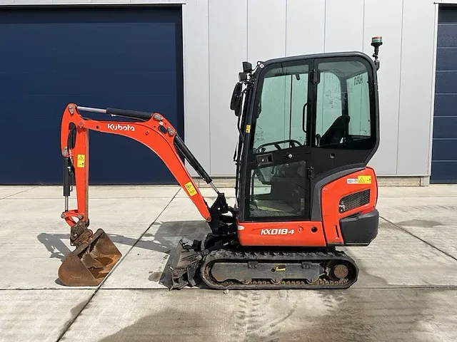 2022 kubota kx018-4 minigraafmachine - afbeelding 23 van  24