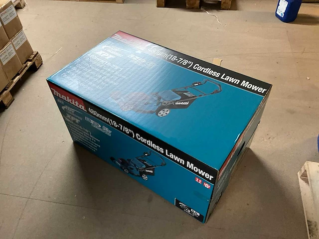 2022 makita dlm480ct2 grasmaaier - afbeelding 4 van  11