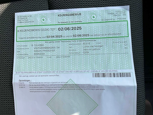 2022 nissan primastar lichte vrachtwagen - afbeelding 35 van  43