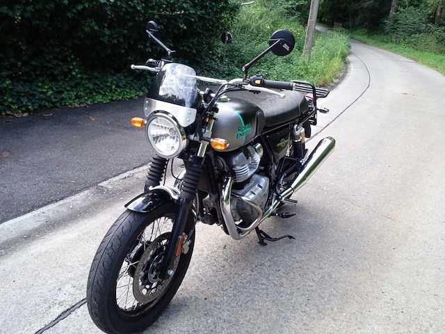 2022 royal enfield interceptor gt 650 motorfiets - afbeelding 1 van  9