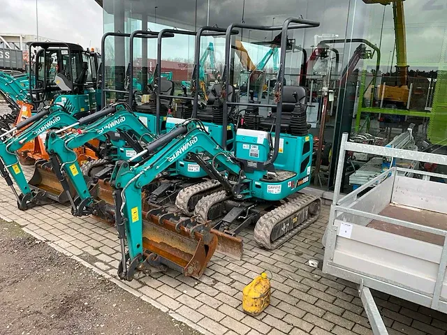 2022 sunward swe08b minigraafmachine - afbeelding 5 van  12