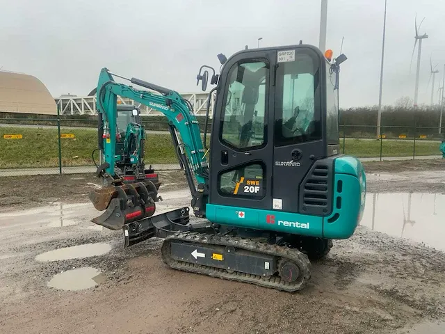 2022 sunward swe20f minigraafmachine - afbeelding 13 van  15