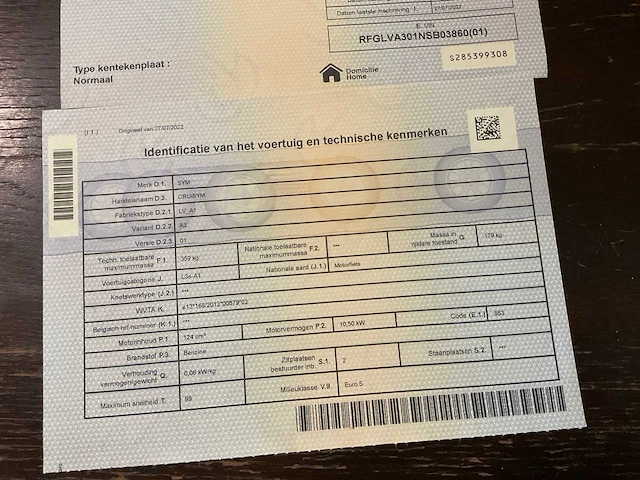 2022 sym cruisym 125cc motorscooter - afbeelding 17 van  24