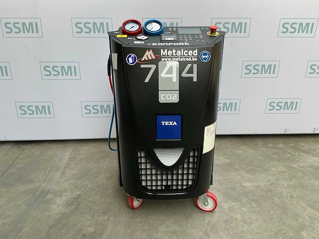 2022 texa k744r airco co2 controle /vulapparaat - afbeelding 8 van  15