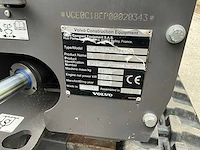 2022 volvo ec18e minigraafmachine - afbeelding 17 van  38