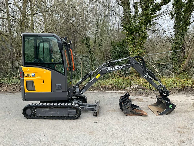 2022 volvo ec18e minigraafmachine - afbeelding 23 van  38
