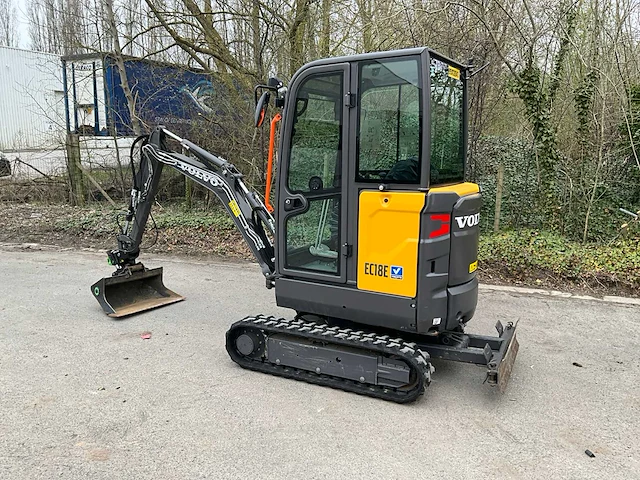2022 volvo ec18e minigraafmachine - afbeelding 36 van  38