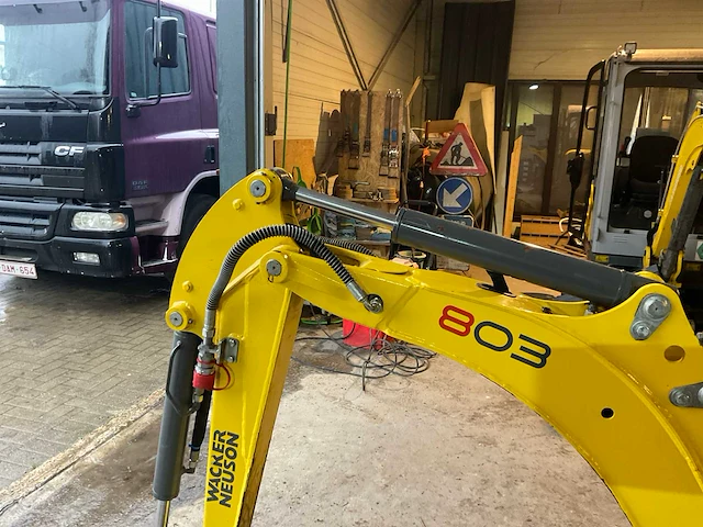 2022 wacker neuson 803 rupsgraafmachine - afbeelding 11 van  21