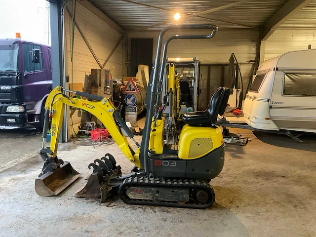 2022 wacker neuson 803 rupsgraafmachine - afbeelding 6 van  21