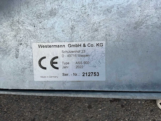 2022 westermann cleanmeleon 2 hydro roosterschuif meststuif - afbeelding 2 van  14