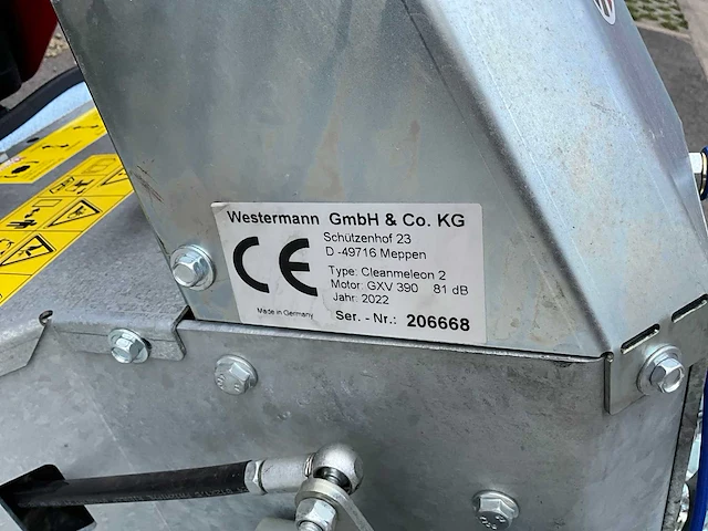 2022 westermann cleanmeleon 2 hydro roosterschuif meststuif - afbeelding 3 van  14