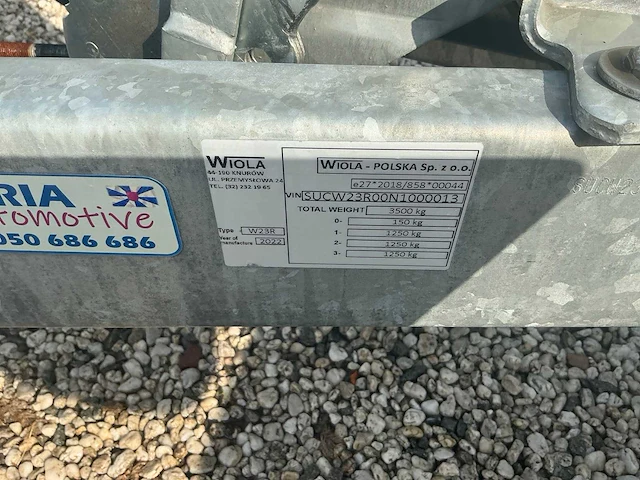 2022 wiola w23r voertuigtransporter - afbeelding 22 van  38