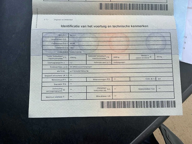 2022 wiola w23r voertuigtransporter - afbeelding 32 van  38