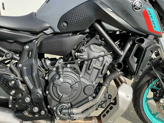 2022 yamaha mt-07 motorfiets voor onderdelen - afbeelding 4 van  20