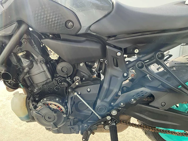 2022 yamaha mt-07 motorfiets voor onderdelen - afbeelding 7 van  20