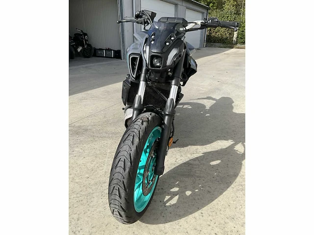 2022 yamaha mt-07 motorfiets voor onderdelen - afbeelding 12 van  20