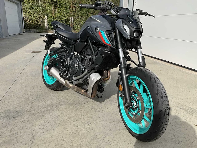 2022 yamaha mt-07 motorfiets voor onderdelen - afbeelding 14 van  20