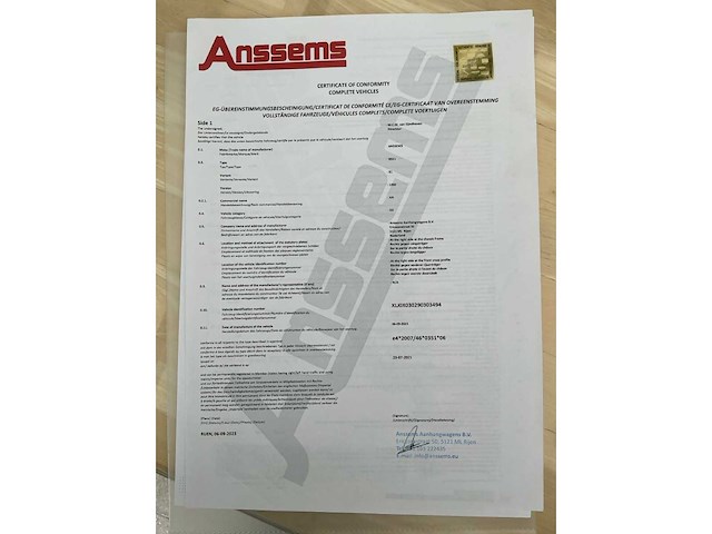 2023 anssems bsx 1350 aanhangwagen - afbeelding 19 van  28