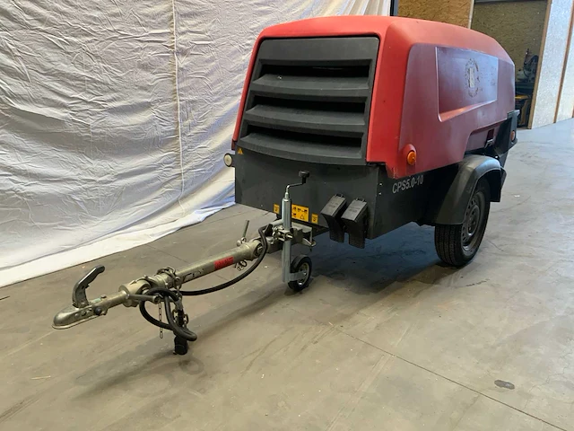 2023 atlas copco cps 5.0-10 mobiele schroefcompressor - afbeelding 4 van  11