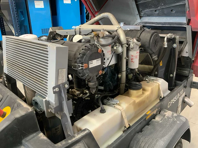 2023 atlas copco cps 5.0-10 mobiele schroefcompressor - afbeelding 8 van  11
