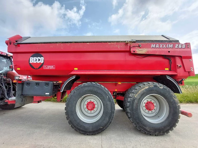 2023 beco maxim 260 dump carrosserie - afbeelding 14 van  17